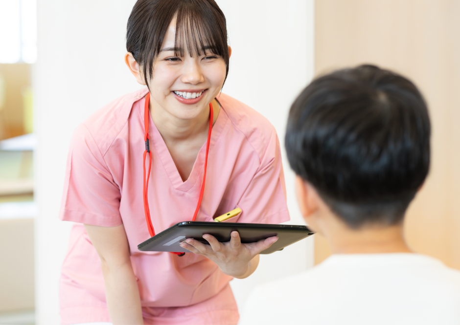訪問看護と連携した健康面の安心